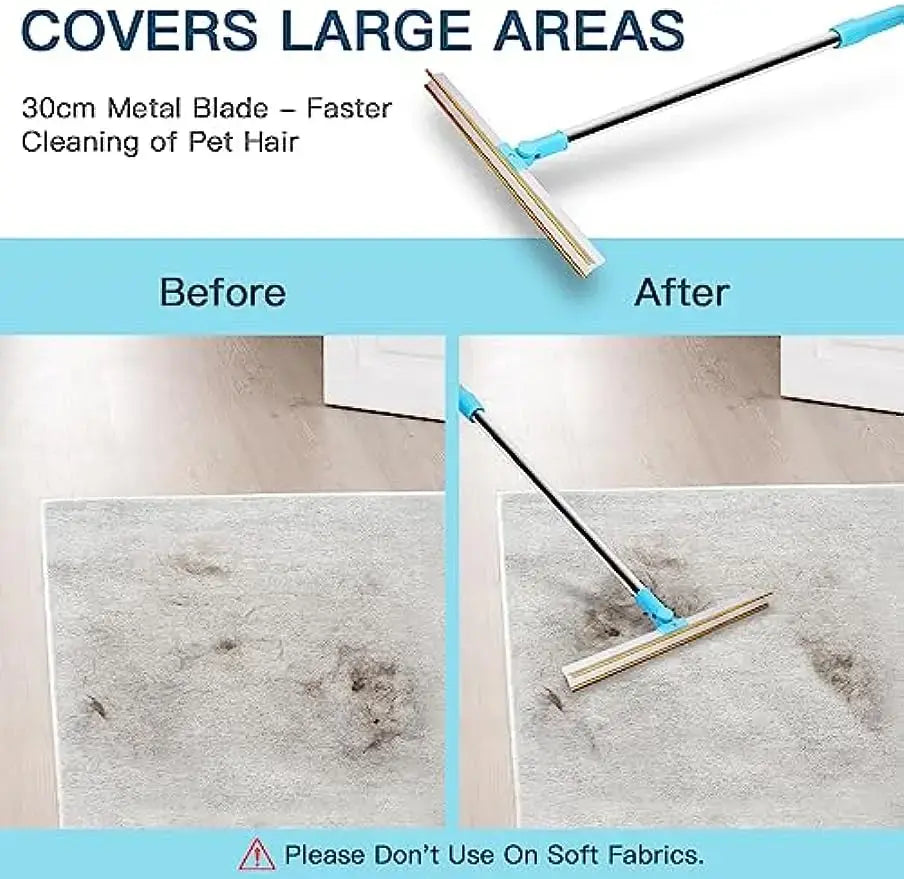 Carpet Rake Pet Hair Remover - PawsMartOnline