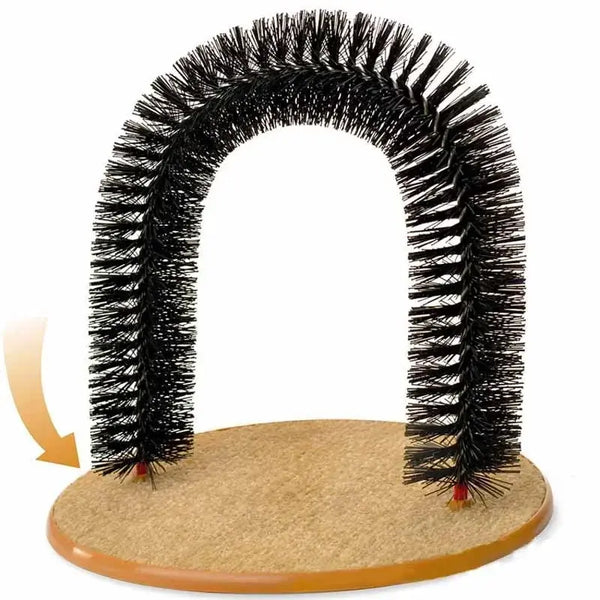 Cat Toy Arch – Self-Grooming & Scratching Fun for Your Feline - PawsMartOnline