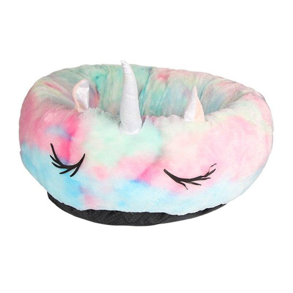 Cozy Unicorn Cat Bed with Removable Cushion - PawsMartOnline Pets