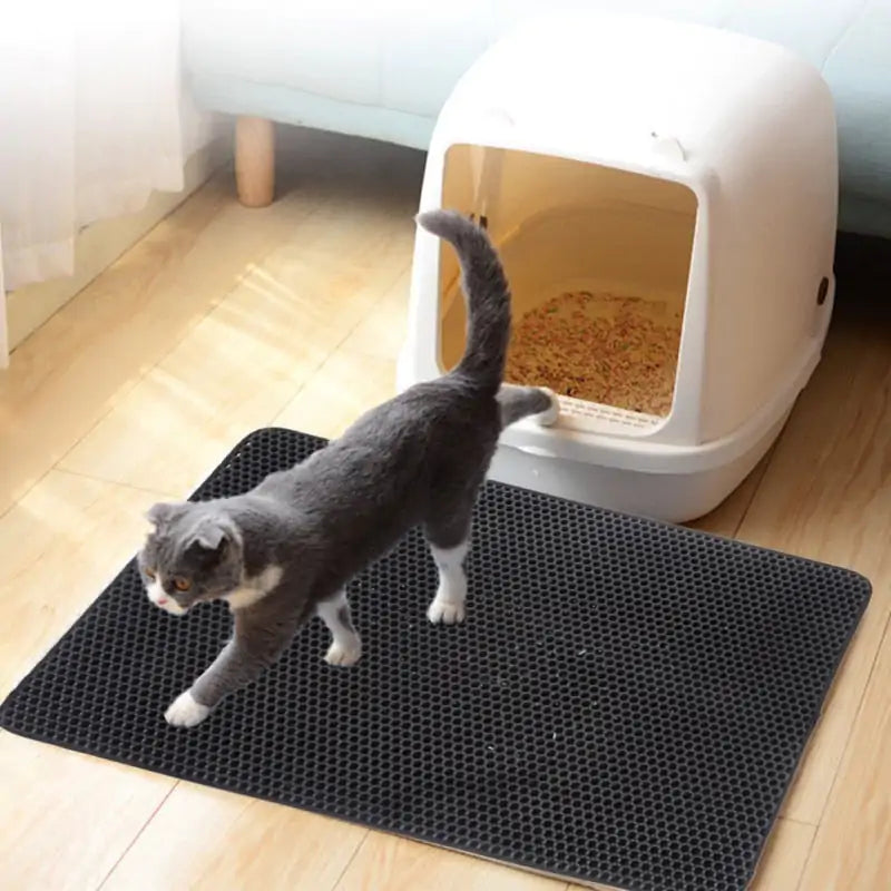 Cat Litter Mat - Your Ultimate Solution for a Clean, Litter-Free Home - PawsMartOnline