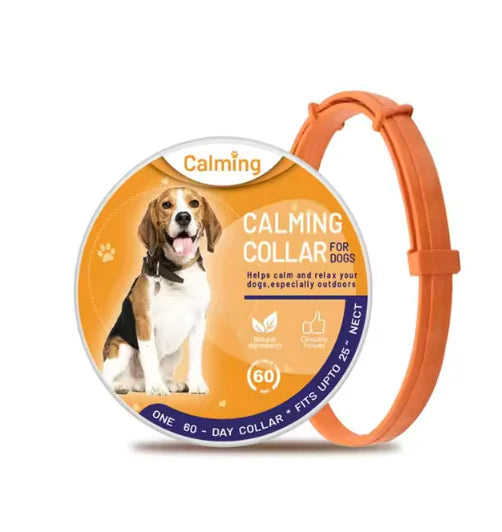 Calming Collar for Cats & Dogs - PawsMartOnline Orange / Dog