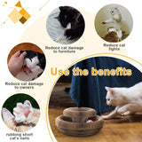 Cat Scratching Toy - Multifunctional Scratcher, and Play Center - PawsMartOnline