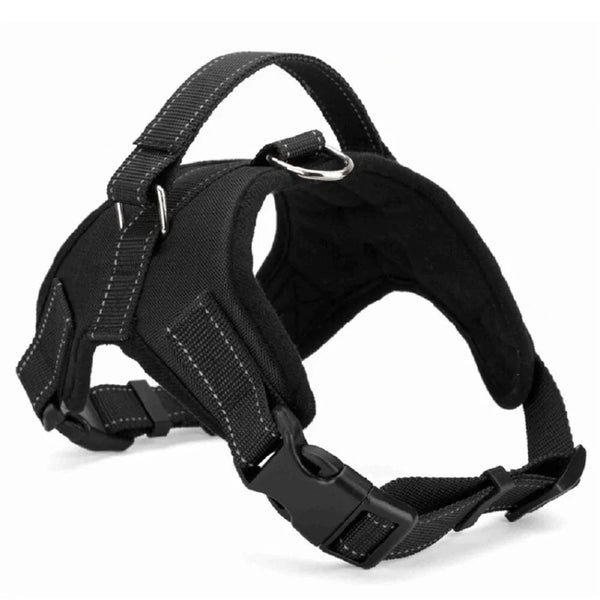 Adjustable Dog Harness - Comfortable, and Durable - PawsMartOnline Black / Small