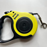 Retractable Pet Leash - PawsMartOnline YELLOW AND BLACK / 9 Feet