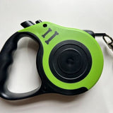 Retractable Pet Leash - PawsMartOnline GREEN AND BLACK / 9 Feet