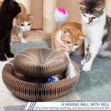 Cat Scratching Toy - Multifunctional Scratcher, and Play Center - PawsMartOnline