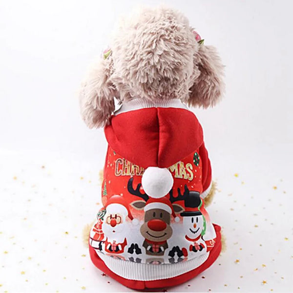 Adorable Dog Christmas Outfit