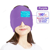 Migraine Relief Hat - Hot & Cold Therapy for Effective Comfort