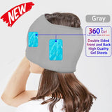 Migraine Relief Hat - Hot & Cold Therapy for Effective Comfort