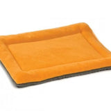 Plush Dog Bed – Comfortable, Stylish, and Durable Sleeping Solution - PawsMartOnline Orange / Extra Small