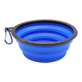 BLUE Collapsible Silicone Pet Bowl