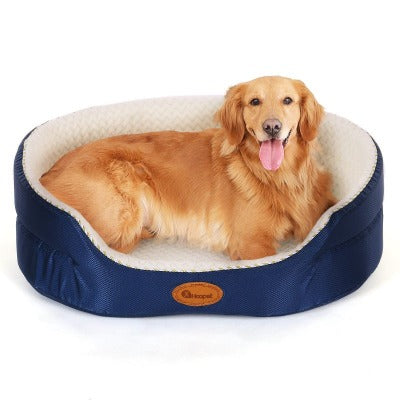blue family pet bed