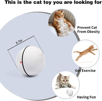 CatSmart Interactive Play Ball- Features 