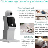 White Interactive Automatic Cat Laser Toy