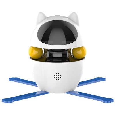 white 3-in-1 Rechargeable Cat Toy