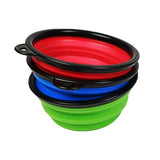 DIFFERENT COLORS Collapsible Silicone Pet Bowl
